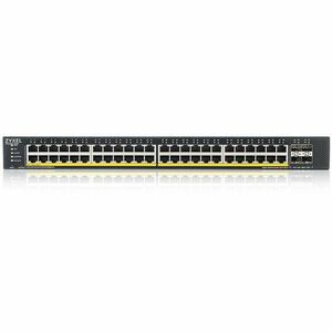ZYXEL XGS1935 XGS1935-52HP 48 Ports Manageable Ethernet Switch - Gigabit Ethernet, 10 Gigabit Ethernet - 100/1000Base-T, 1
