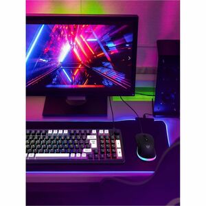 Combo Gamer Balam Rush 2 en 1 Alámbrico Squad Conquest KG515 / Teclado + Mouse / USB 2.0 / Mouse Óptico + 7200 DPI + Tecla