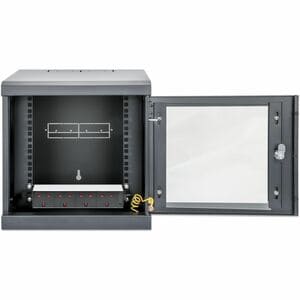 10" 1U PDU 4-way UK, With Indicator, Rackmount, Power Distribution Unit, UK 3-pin outlets, 3m power cord, output - BS 1363