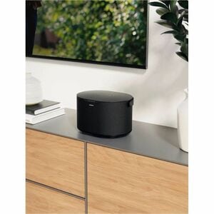 Brane Portable Bluetooth Smart Speaker - Alexa Supported - Black - Floor Standing - Wireless LAN - Battery Rechargeable - 1
