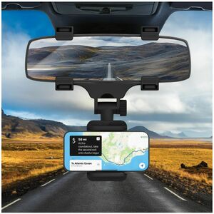 dbramante1928 ApS re-charge Smartphone, Car, Vehicle SmartPhone Holder - 90 mm x 120 mm x 100 mm x - Recycled Plastic - Bl