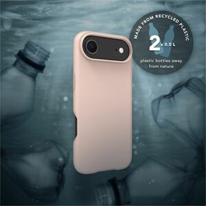 dbramante1928 ApS Roskilde Case for Apple iPhone Air Smartphone - Pink Sand - Soft-touch - Scratch Resistant, Stain Resist