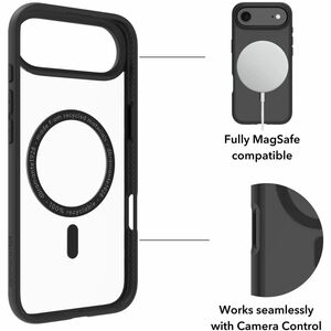 dbramante1928 ApS Grenen Case for Apple iPhone Air Smartphone - Black, Clear - 1 / Pack - Impact Resistant, Damage Resista