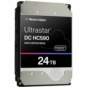 WD Ultrastar DC HC590 24 TB Hard Drive - 3.5" Internal - SAS - 7200rpm - 512e Format - 20 Pack
