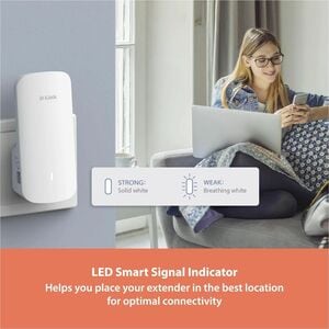 D-Link AQUILA PRO AI E30 Dual Band Wi-Fi 6 IEEE 802.11a/b/g/n/ac/ax/h/k/v 3 Gbit/s Wireless Range Extender - 2.40 GHz, 5 G