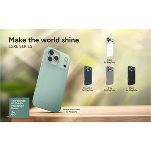 ZAGG Luxe Snap Case for Apple iPhone 17 Pro Max Smartphone - Grey