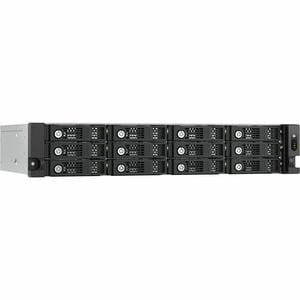 QNAP TL-R1200PES-RP DAS Storage System - 12 x HDD Supported - 0 x HDD Installed - Serial ATA/600 - 12 x SSD Supported - 0 