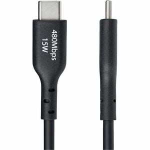 StarTech.com 30.48 cm USB/USB-C Data Transfer Cable - 1 - Cable for USB Device, Computer, Smartphone, Tablet, Wall Charger
