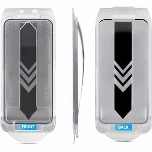 StarTech.com 4-Way 360 Privacy Screen For iPhone 16, Portrait/Landscape, Touch-Enabled, Tempered Glass Protector, 4Way Fil