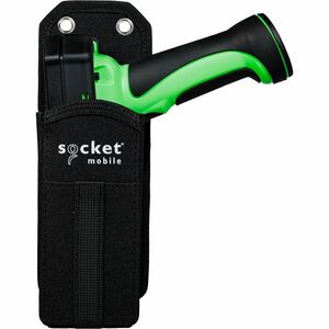 Socket Mobile Tasche (Halfter) Strichcodescanner - 1680D Polyester Körper - Gürtelschlaufe - 228,6 mm Höhe x 101,6 mm Brei