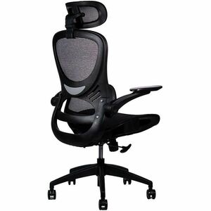 Silla ejecutiva Naceb Alto - Malla Seat - Malla Back - 3+ Base - Negro - Poliuretano, Cloruro de Polivinilo (PVC) - Apoyab