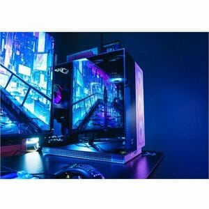 Naceb Aether Gabinete para computadora gamer - EATX, ATX, Micro ATX, Mini ITX Placa base admitida - Torre - Metálico, Vidr