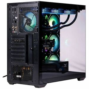 Naceb Nebula Gabinete para computadora gamer - ATX, Micro ATX, Mini ATX Placa base admitida - Media Torre - Metálico, Vidr