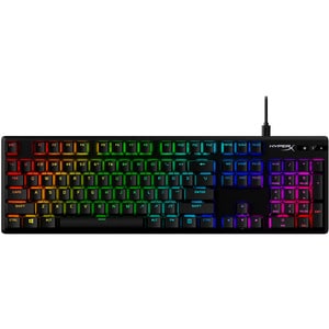 HyperX Alloy Origins PBT Gaming Keyboard - Full-size - Cable Connectivity - USB Type C Interface - RGB LED - English (US) 