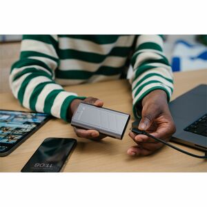 Verbatim TurboMetal 32022 2 TB Solid State Drive - External - USB4 Type C - 3700 MB/s Maximum Read Transfer Rate