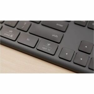 Logitech Signature Slim MK620 Keyboard & Mouse - English (US) - USB Type C Scissors Cable Keyboard - 108 Key - Keyboard/Ke