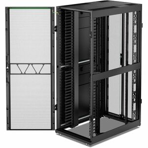 APC by Schneider Electric NetShelter SX 42U Enclosed Cabinet Rack Cabinet for Server, Data Center - 482.60 mm Rack Width x