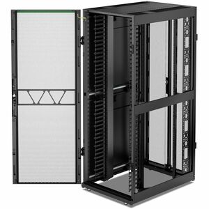APC NetShelter SX 42U Enclosed Cabinet Rack Cabinet for Server, Data Center - 482.60 mm Rack Width x 818.90 mm Rack Depth 