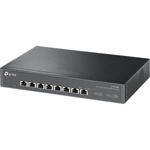 TP-Link TL-SX1008 8 Ports Ethernet Switch - 2 Layer Supported - 31.20 W Power Consumption - Twisted Pair - Desktop, Rack-m