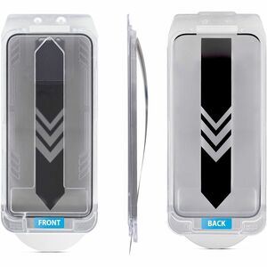 StarTech.com Tempered Glass Privacy Screen Filter for Apple iPhone 16 - Black - TAA Compliant - For OLED iPhone 16 - Blue 