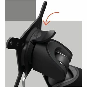 Vogel's MOMO 4136 Mounting Arm for Monitor, Display Screen - Black - Height Adjustable - 1 Display(s) Supported - 25.4 cm 