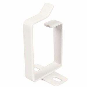 Roline Cable Routing - Light Grey - 10 Piece Pack - Cable Management Bracket - Sheet Steel