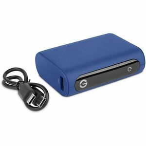 Cargador portátil Gettech GBN-M10CL-01 - Azul - Para Dispositivo USB tipo A, Dispositivo USB tipo C - 10000mAh - 15W - 3A 
