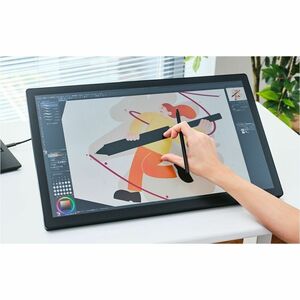 Wacom Cintiq Graphics Tablet - 61 cm (24") LCD - 5080 lpi WQHD - Touchscreen - Multi-touch Screen - Cable - 16.7 Million C