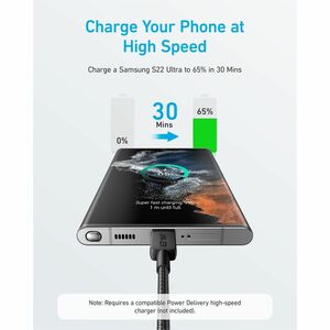 ANKER A81F5/A81F6 1.82m USB-C Cable de transferencia de datos - 2 - Cable for Cargador USB, iPhone, iPad, iPad Air, iPad m