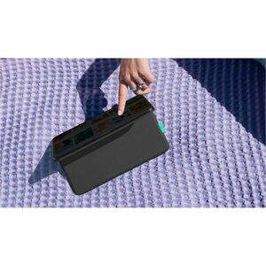 Logitech Flip Folio Keyboard/Cover Case (Folio) for 27.9 cm (11") Apple iPad Pro 11 (2024), iPad Air 11 (2024), iPad Air 1