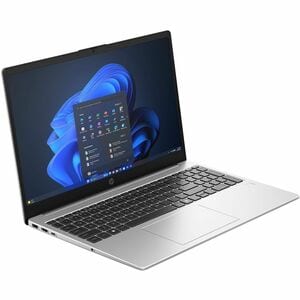 HP 250R G10 39.6 cm (15.6") Notebook - Full HD - Intel Core 5 120U - vPro Technology - 8 GB - 512 GB SSD - Turbo Silver - 