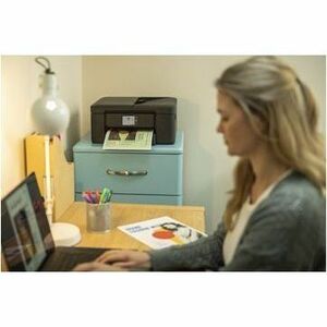 Brother DCP-J1460DW Wired & Wireless Inkjet Multifunction Printer - Colour - Black - Copier/Printer/Scanner - 1200 x 6000 