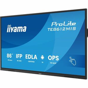 iiyama TE8612MIS-B4AG 2174,24 mm 4K UHD LCD Collaboration Display - ARM Cortex A72 + A53 - 8 GB - Touchscreen - 16:9 Seite