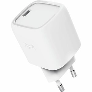 Adattatore CA Trust Maxo - 30 W - Adattatore universale - 1 USB Type-C - Per Smartphone, Computer portatile, Tablet PC - E