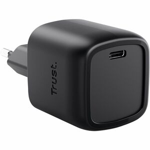 Adattatore CA Trust Maxo - 30 W - Adattatore universale - 1 USB Type-C - Per Smartphone, Computer portatile, Tablet PC - E