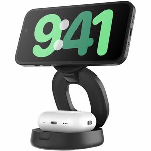 Belkin BoostCharge Induktionsladegerät - Schwarz - für Qi2-fähiges Gerät - Magnetisch, Qi2-zertifiziert