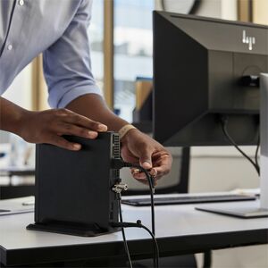 Desktop Computer HP Pro Mini 400 G9 - Intel Core i3 14° gen i3-14100T - 8 GB - 256 GB SSD - Mini PC - Nero - Intel Q670 Ch