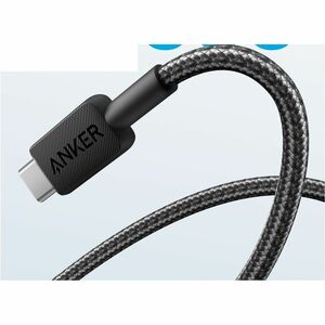 ANKER 90cm USB/USB-C Cable de transferencia de datos - Cable for Smartphone, Tableta - 480Mbit/s - MFI - Negro