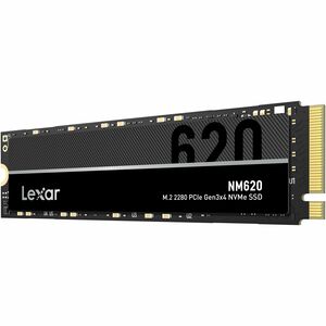 SSD Lexar® NM620 M.2 2280 NVMe PCIe Gen3x4, 256 Go, jusqu'à 3500 Mo/s en lecture et 1300 Mo/s en écriture - Station de tra
