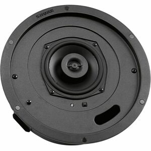 Shure 扬声器系统 - 白 - 可安装于天花板上 - 120 Hz 到 20 kHz - 1