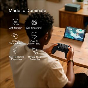 Belkin ScreenForce TemperedGlass Anti-Reflective Screen Protector for Nintendo Switch 2 - For LCD Gaming Console - Scratch