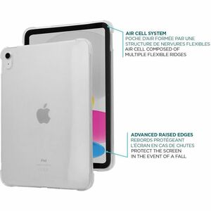 MOBILIS R Series Robust Hülle für Apple iPad (10. Generation) Tablet - Transparent - Softtouch - Sturzsicher, Stoßfest, St