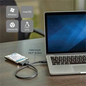 USB 3.1 (10GBPS) ADAPTER CABL E USB312SAT3CB