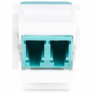 StarTech.com Network Adapter - 1 - 2 X LC/UPC Network - Female - 2 X LC/UPC Network - Female - White