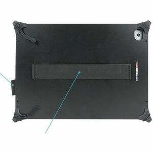 MOBILIS Resist Pack Rugged Carrying Case for 27.7 cm (10.9") Apple iPad (10th Generation) Tablet, Stylus - Black - Drop Re