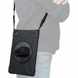 MOBILIS Robust Tasche für 27,9 cm (11 Zoll) Samsung Galaxy Tab A9+ Tablet - Schwarz - Silikon Außenmaterial - Stoßdämfpend