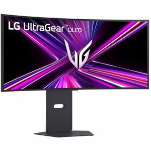 LG UltraGear 34GX900A-B 34"" Class UW-QHD Curved Screen Gaming OLED Monitor - 21:9 - 33.9"" Viewable - OLED - 3440 x 1440 