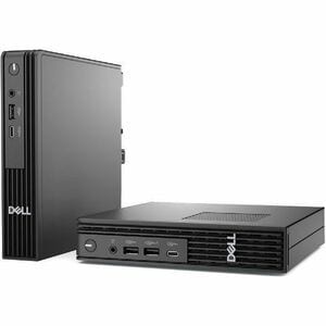 Dell Pro Micro QCM1250 Desktop Computer - Intel Core i5 14th Gen i5-14500T - 8 GB - 512 GB PCI Express NVMe 4.0 SSD - Micr