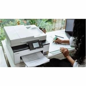 Canon MAXIFY GX2050 Wired & Wireless MegaTank Inkjet Multifunction Printer - Colour - Printer/Copier/Scanner/Fax/Cloud - 6