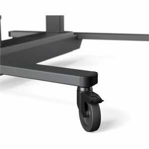 Vogel's RISE RISE 4205 Display Cart - 120 kg Load Capacity - 4 Casters - 100 mm Caster Size - Black - 109.2 cm (43") to 21